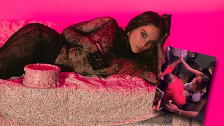 Belinda se vuelve viral al cantar con fan en silla de ruedas