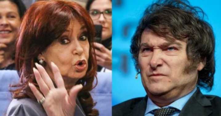 Cristina Kirchner respondió a Javier Milei tras la cadena nacional: «Te van a sacar con un chaleco de fuerza»