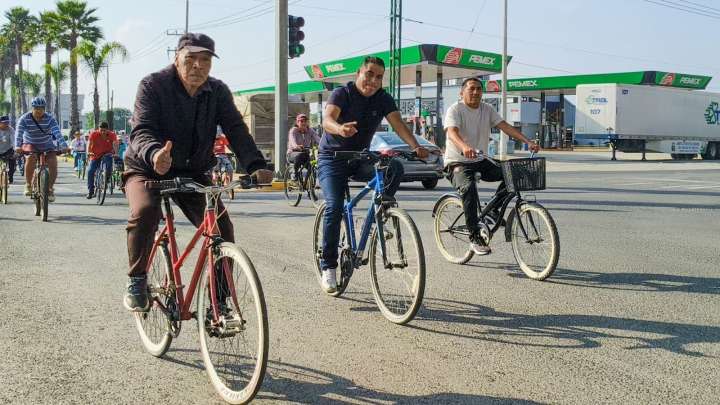 Participó Tonanitla en la Rodada Nacional por La Paz
