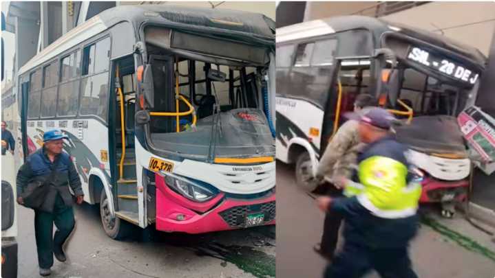 Línea 1 del Metro: Cúster choca contra la estación Santa Rosa
