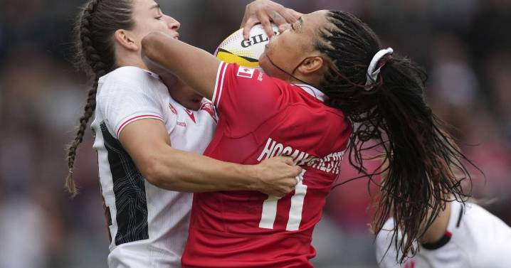 Canada crushes Wales with 6 tries and nears Women's Rugby World Cup quarterfinals