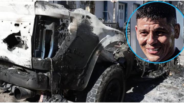 Incendiaron una camioneta que le pertenecería a Marcos Rojo: su valor ronda los 100 mil dólares