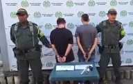 En medio de una persecución capturan a dos sujetos sobre la vía Mahates
