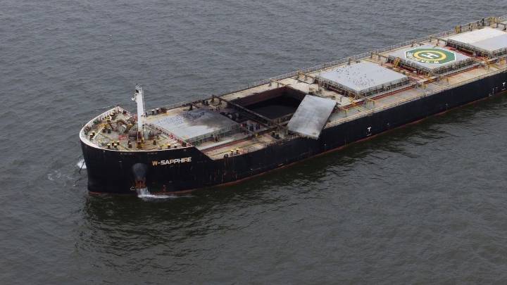 Baltimore shipping channel reopened after explosion on cargo ship near site of 2024 bridge collapse