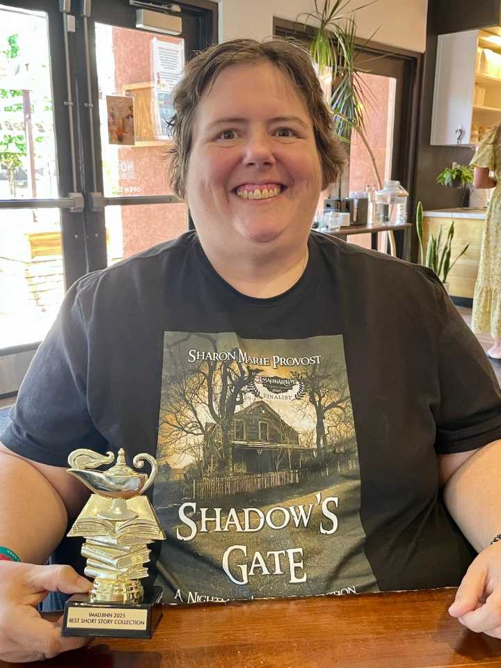 Award-winning Carson author embraces life despite cancer