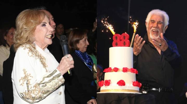 El gesto de Mirtha Legrand con Raúl Lavié para festejar los 88 años del músico: “Estás más joven que nunca”