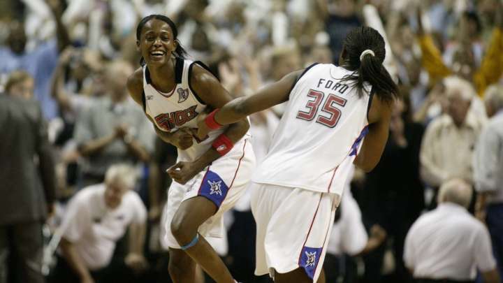 Detroit Shock among best dynasties in WNBA with 3 championships