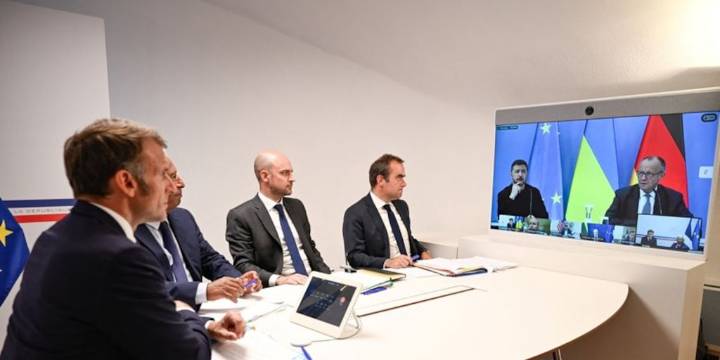 Aliados de Ucrania impulsarán un endurecimiento de las sanciones a Rusia si Putin no acepta una tregua en la cumbre con Trump
