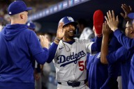 Mookie Betts is hoping to forget his season, which might be turning around for the Dodgers