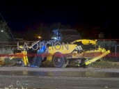 Choca ebrio su Mustang; muere la acompañante
