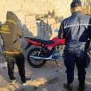 Recuperaron la moto robada en un violento asalto