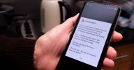Emergency alert in one week with millions of people to receive warning message