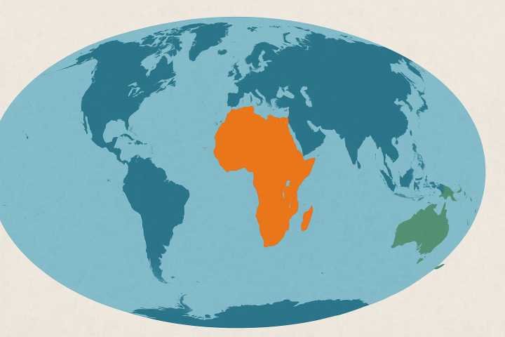 Nuevo mapa mundial corrige falsedades históricas: África reclama su lugar