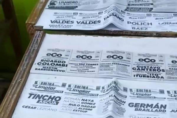 CORRIENTES! Estrategia electoral del oficialismo dentro del cuarto oscuro (IMÁGENES)