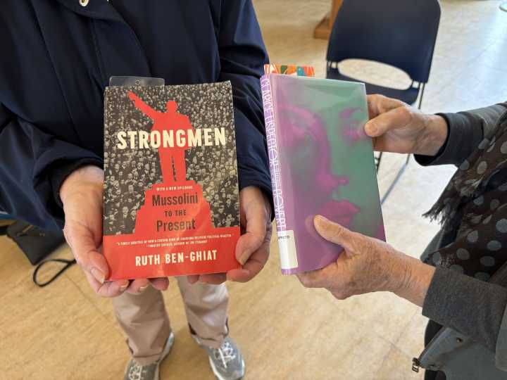 The bring-your-own-book book club at the Richmond Library