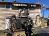 No injuries reported after house fire in Stratford