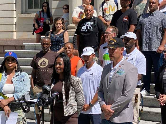 ‘We followed the rules’: 12 NYC cannabis businesses sue state to block school