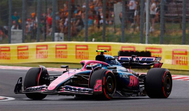 Franco Colapinto finalizó 18º en la primera prueba libre en el Gran Premio de Hungría de la Fórmula 1
