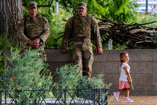 What Trump's crime crackdown in DC looks like in photos