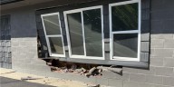 Oak Grove police looking for person who crashed into building, causing thousands in damage