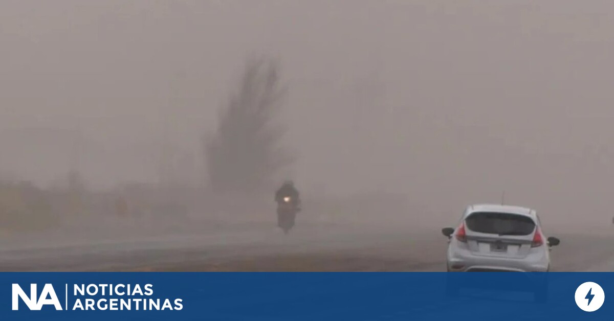 Alerta meteorológica por viento fuerte: cuatro provincias afectadas