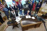 ¿Qué pasó en la más reciente reunión del gabinete de Donald Trump?