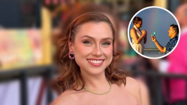 Natalia Juárez, actriz de Vivan los niños, anuncia su compromiso con románticas fotos