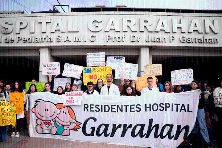 Trabajadores del Garrahan realizarán un nuevo paro esta semana