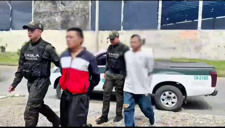 Capturados dos falsos integrantes del “Clan del Golfo”, tras secuestrar a una pareja.