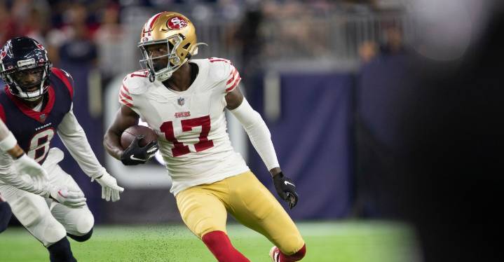 49ers host 4 wide receivers after Jordan Watkins’ injury