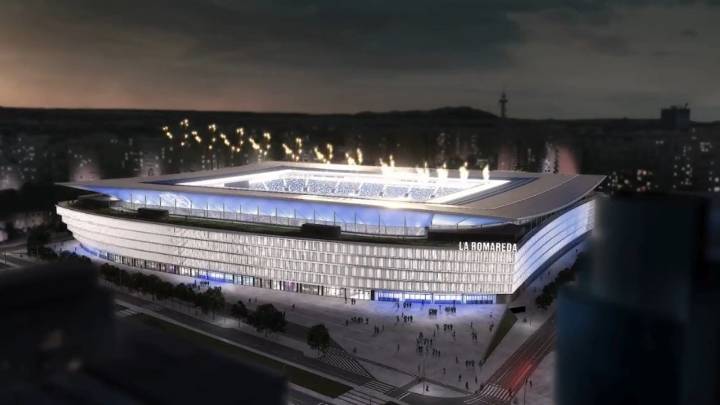 El nuevo estadio del Real Zaragoza se vuelve viral: "Van a hacer que la Romareda pierda su esencia", lamentan algunos en las redes sociales