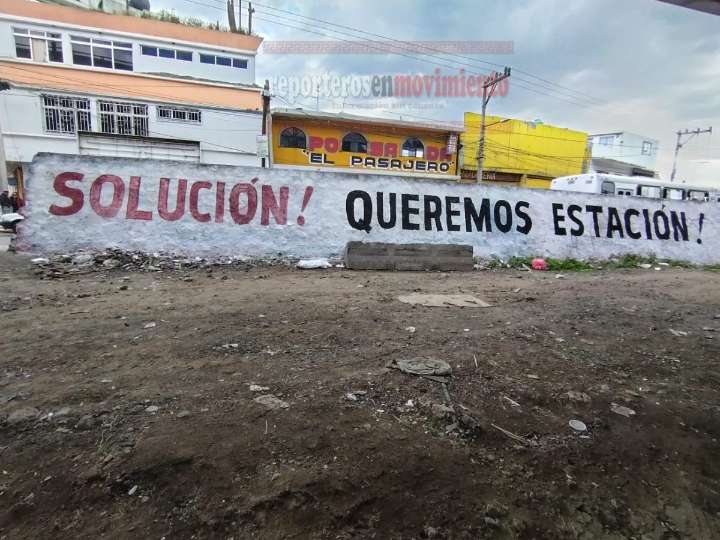 QUIEREN PUENTE Y ESTACION DEL TROLEBUS EN CASETA VIEJA EN LA RUTA 11 SANTA MARTHA