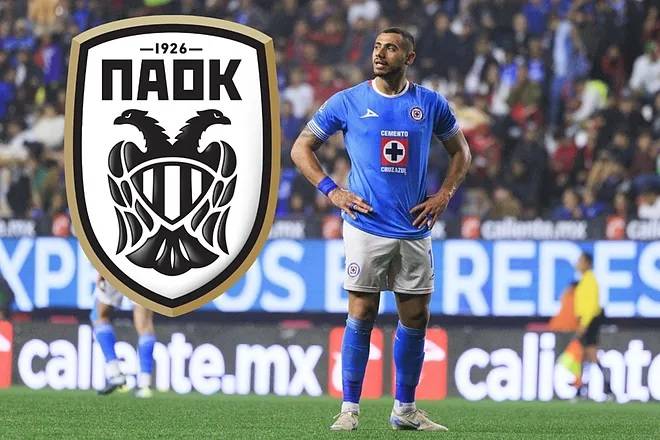 Cruz Azul cede a Giakoumakis al PAOK tras bajo rendimiento