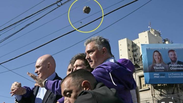 Piedrazos en Lomas de Zamora: quién es el detenido acusado de atacar la caravana de Javier Milei