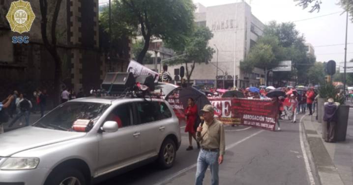 Marchas y manifestaciones en la CDMX jueves 7 de agosto: Minuto a minuto de calles cerradas