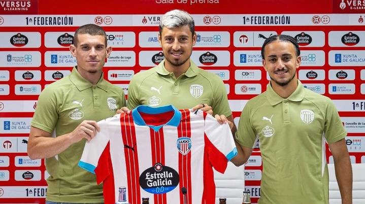 Un trío de ases para el CD Lugo