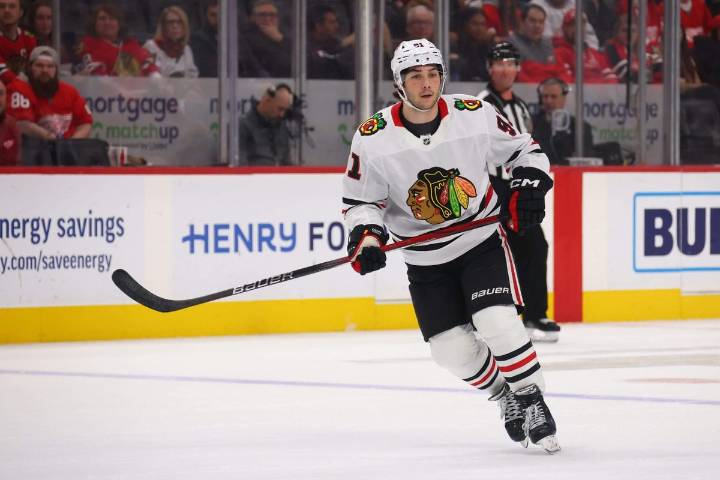 Blackhawks sign Frank Nazar to seven-year contract extension