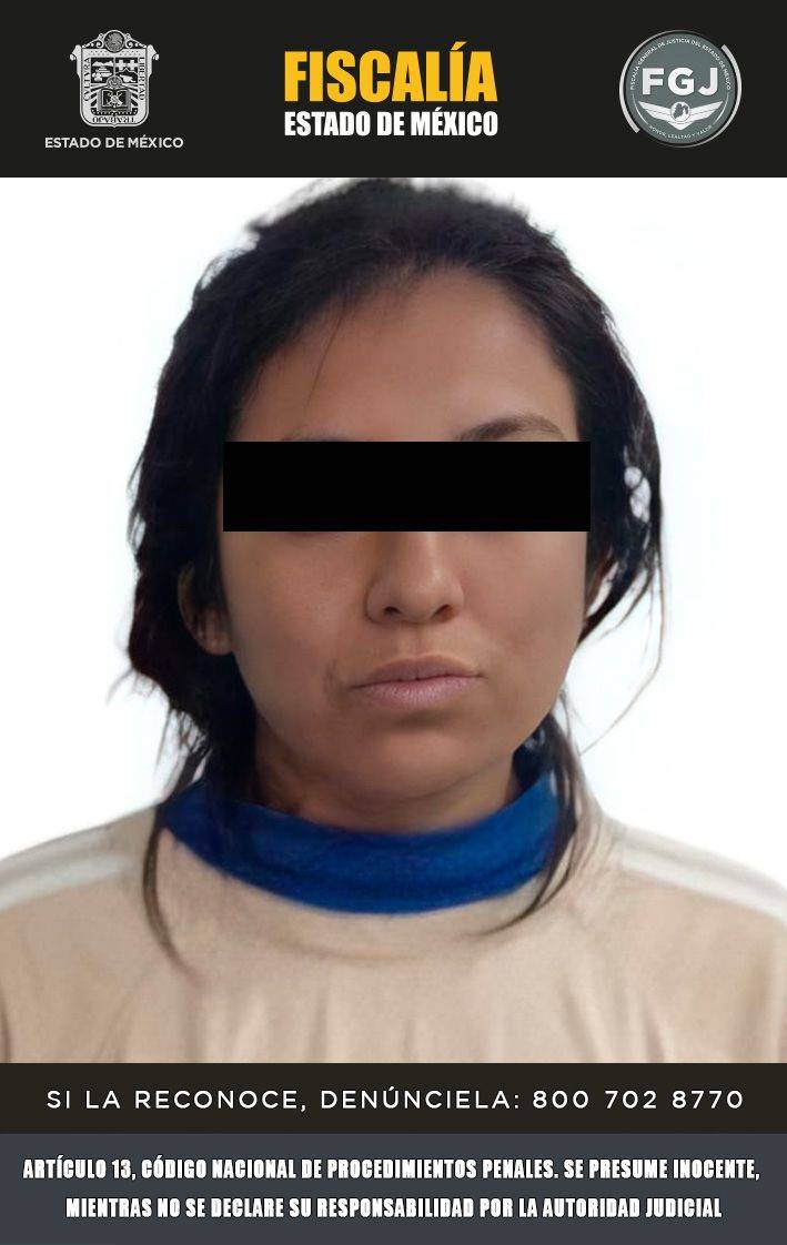 Fiscalía Edoméx captura a mujer vinculada con homicidio, desmembramiento y quema de dos personas en Huehuetoca