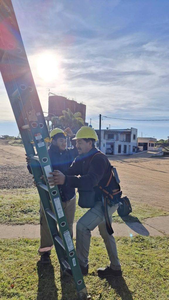 PUERTO VILELAS: Continúa La Instalación De Cámaras De Videovigilancia En Espacios Públicos