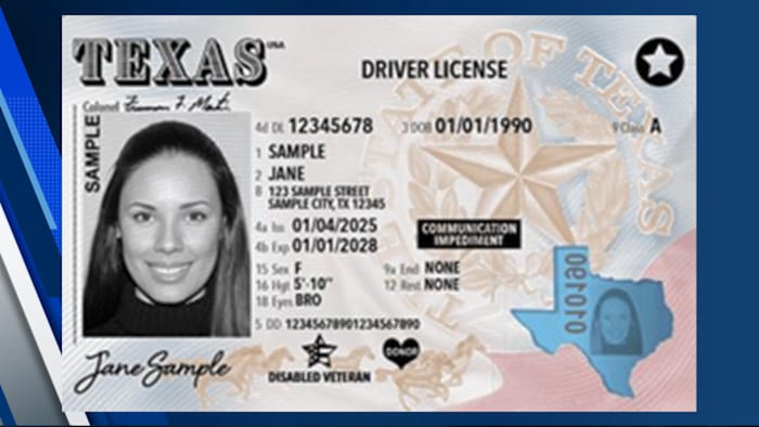 Texas DPS rolls out new design for driver’s licenses