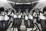 Astronauts back home after 5 months at ISS