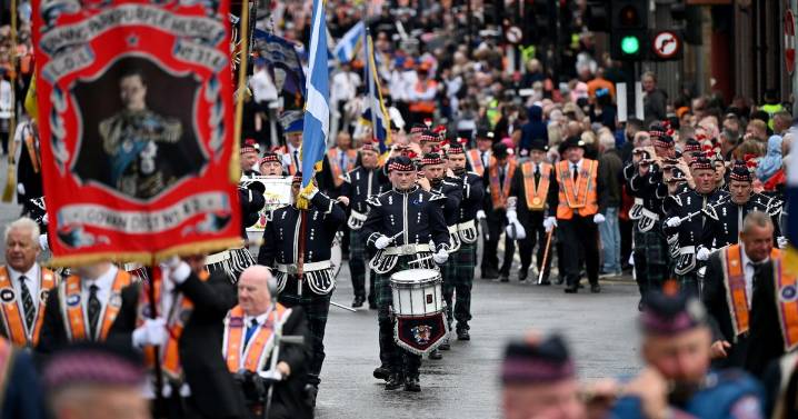 More than 100 Orange walks held in Glasgow over the last year