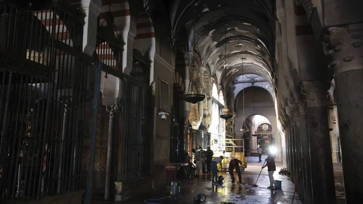 La Junta aprueba este lunes la obra de emergencia en la Mezquita de Córdoba cuya restauración rondará el millón de euros