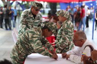 Chavismo 'revive' figuras históricas para llamar a alistamiento contra "agresión" de EE.UU.