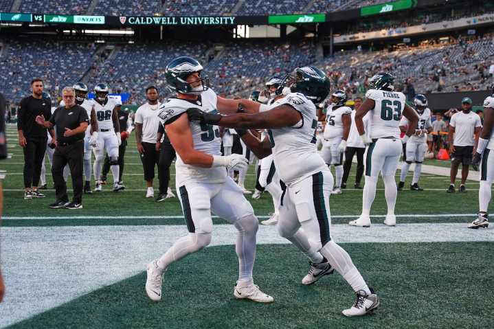 Eagles roster cuts tracker: RB Keilan Robinson and guard Kenyon Green have been waived