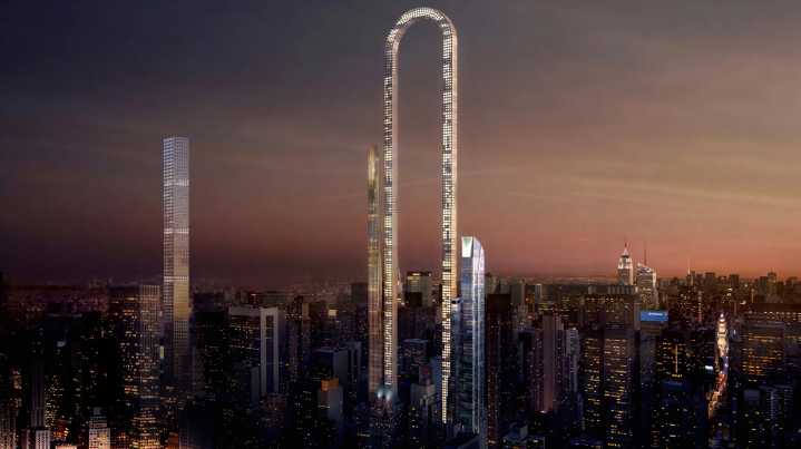 The Big Bend: NYC’s Looping Skyscraper Concept