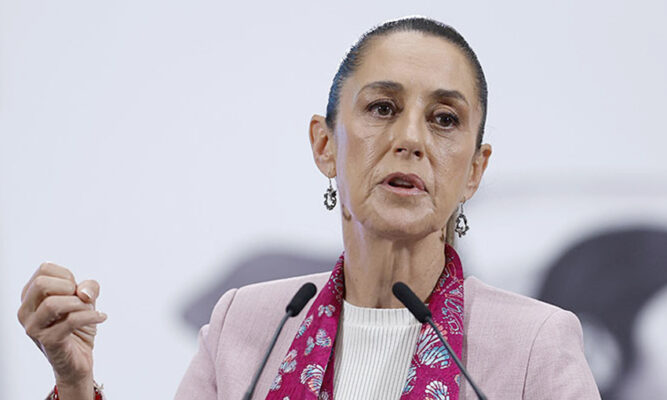 Sheinbaum reaccionó a la orden de Trump contra los  carteles: “EE.UU. no va a venir a México con los militares”
