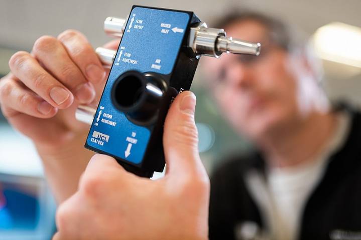 Mercedes-designed breathing aids approved for use in the UK