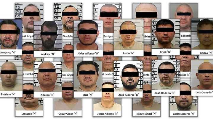 ¿Quienes són? Las 26 figuras clave del narcotráfico y crimen organizado que México entrega a EE.UU