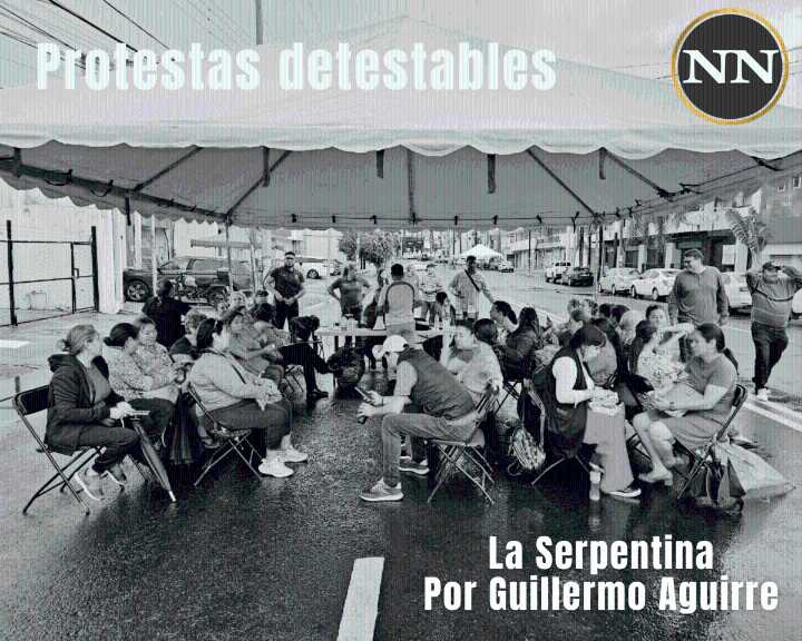 Protestas detestables